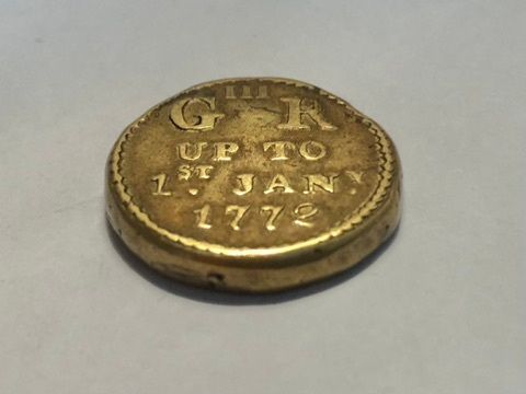 George III, Guinea Coin Weight 1772