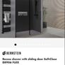 REDUCED - sliding shower door Image 5