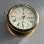 Brass ships clock. Image 7