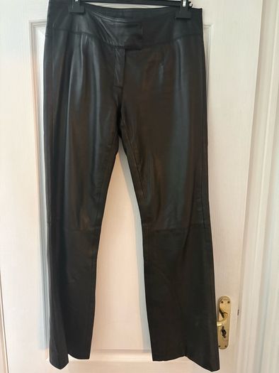 Leather (genuine) Jeans/trousers size M 12