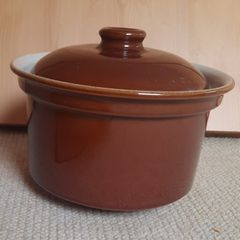 Vintage Simpsons Oven Stone Casserole Dish
