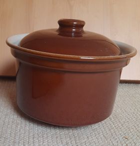 Vintage Simpsons Oven Stone Casserole Dish