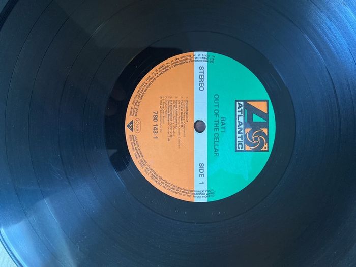 Ratt "Out of the Cellar" vinyl