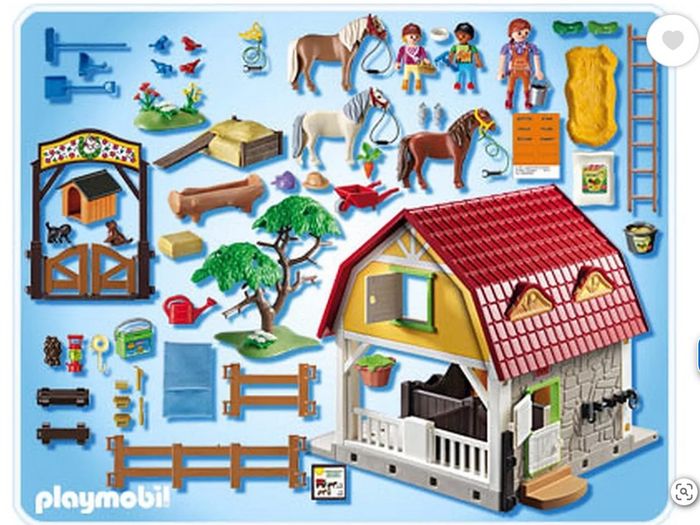Playmobil Horse Farm Children's Pony Farm 5222