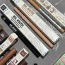 The balm tinted brow gel, clear brow gel, white, black eye pencils, liquid eyeliners Image 4