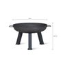 Foscot Fire Pit Small  GT9 Image 2