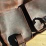 Full Grain Crazy Horse leather satchel Image 10