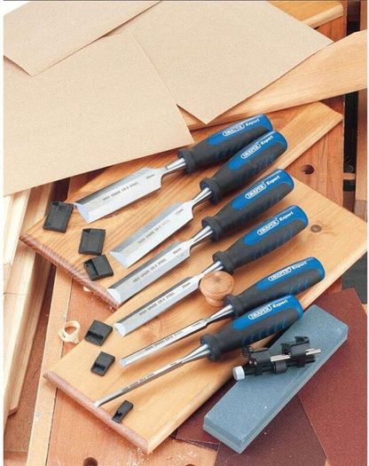 Draper Expert 8 Piece Wood Chisel Set 6 to 38mm