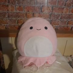 pink large squishmallow squid