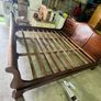Super-king sleigh bed with mattress Image 8