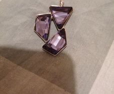 Nice dressy pendent purple colour.