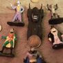 vintage collectable bat man set Image 3