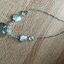 Vintage Murano Glass Necklace with Heart. Image 7