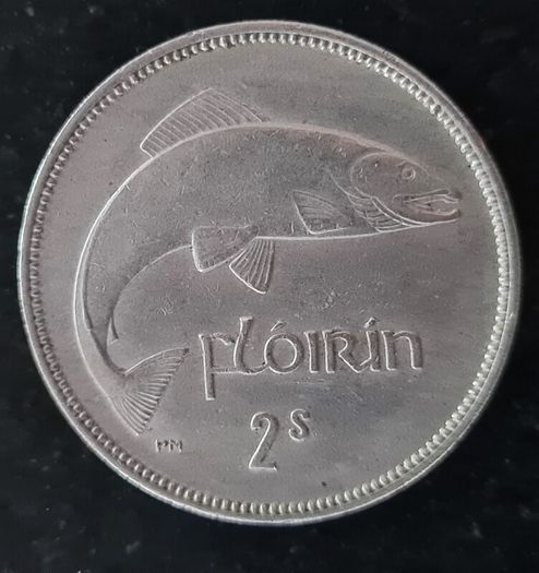 Ireland Excellent 1954 Florin 2s coin