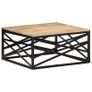 Coffee Table 68x68x35 cm Solid Mango Wood Image 9