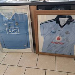 Two dublin GAA signed jerseys 200 takes them both today