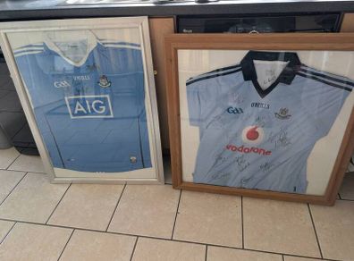 Two dublin GAA signed jerseys 200 takes them both today