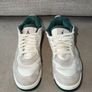 Nike Air Jordan 4 RM Light Cream Midnight Green Men's Trainers - size UK 10.5 Image 3