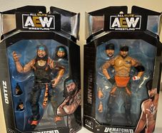 Santana & Ortiz AEW Unmatched Series 2 wrestling figures.