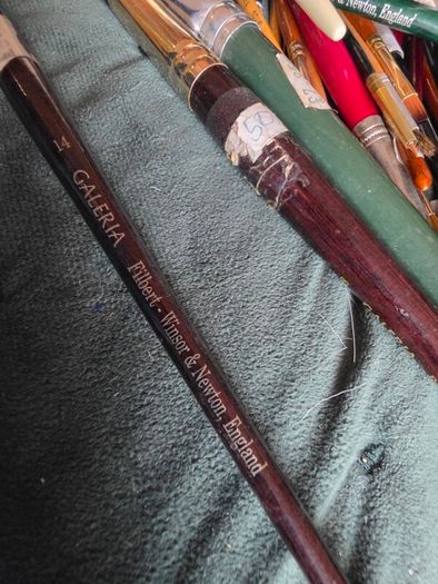 430X Professional Painting Brushes made in England Winsor Newton sable brushes Oil Painting Watercolour Hog bris