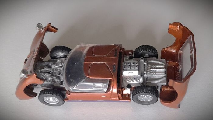 Diecast Vintage Dinky Toys Ford GT40-RV - Good Repaint by Seller/No Box