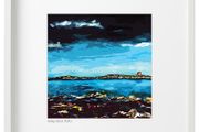 Dalkey Island, Dublin Limited Edition Framed Print by Helen Mathews