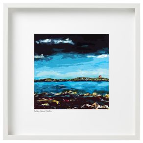 Dalkey Island, Dublin Limited Edition Framed Print by Helen Mathews