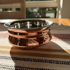 Copper serving dish 11cm