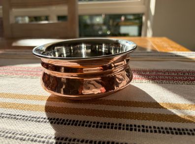 Copper serving dish 11cm