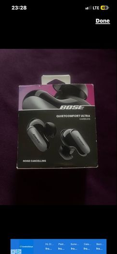 Bose Quiet Comfort Ultra Earbuds noise-cancelling earphones