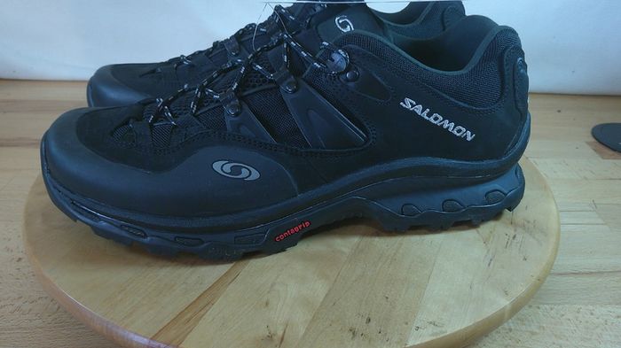 Genuine Salomon XT-Quest 2 Advanced Trail Sneakers (Black / Ebony) - Mens Size Ire 11.5 / EUR 46 BNWT (Art 416563)