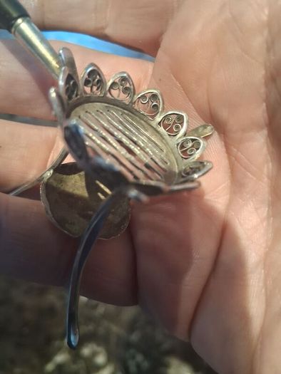 19th Century Sterling Silver Minature Tripod
