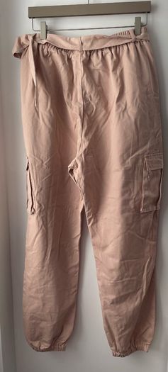 Prettylittlething nude utility joggers size 14