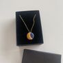 Moon and Stars Ceramic Danu Necklace Image 2