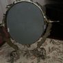 Antique French Ornate Swing Vanity Mirror Image 8