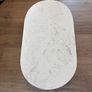 Marble and Brass Coffee Table Image 4
