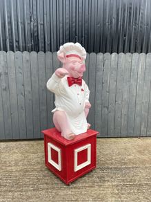 Vintage butchers display