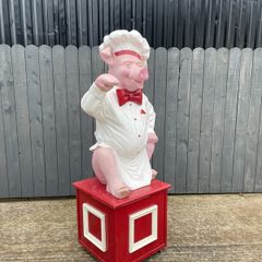 Vintage butchers display