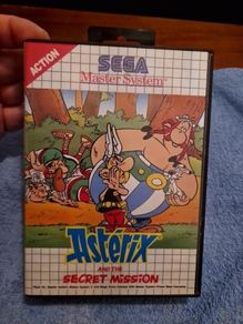Asterix and the Secret Mission Sega Master System Arcade Retro Games Original
