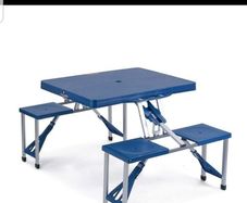foldable picnic table and chairs