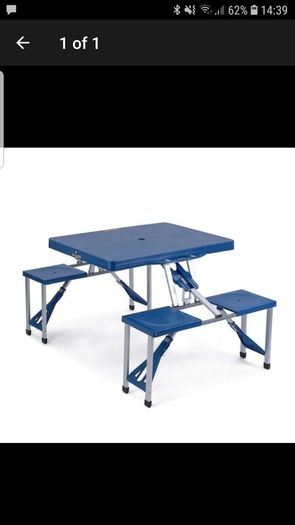 foldable picnic table and chairs