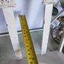 Vintage Cast Iron Cookbook Stand Holder Large Cookbook Holder White Metal Cookbook Stand for Kitchen iPad Recipe Book Stand Image 6