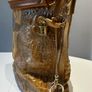 Leather bucket/shoulder bag Image 9