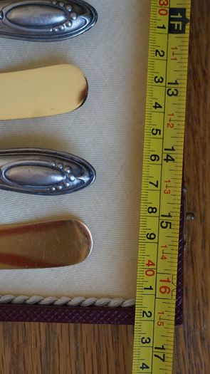 Cake server, Couvert (1) - .800 silver - Italy