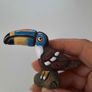 Vintage LEPS Peru Toucan Figurine Image 2