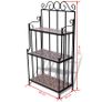 Plant Stand Plant Display Terracotta Colour Mosaic Pattern Image 5