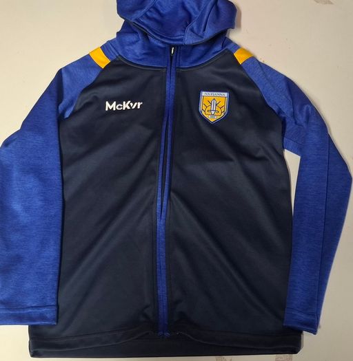 Na Fianna GAA Gaelic Football Full Zip Hoodie Jersey (Youths 7-8 Years) FREE POST