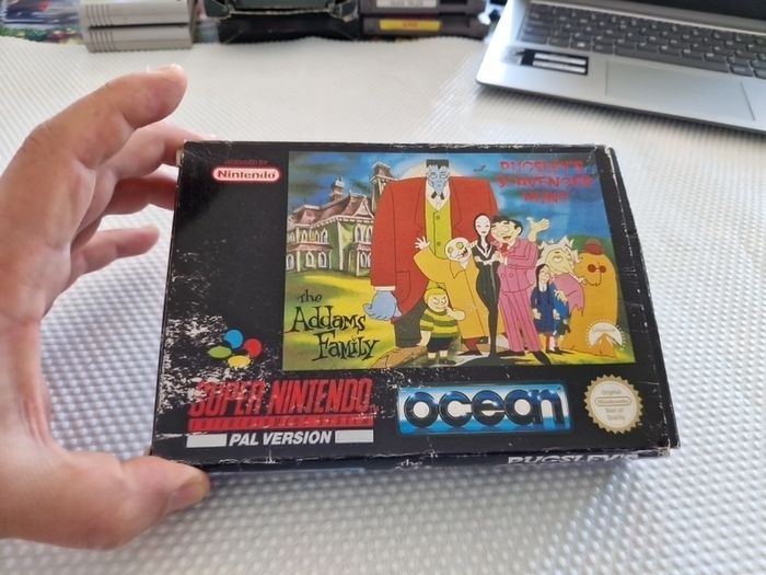 The Addams Family Pugsley s Scavenger Hunt Snes Super Nintendo Arcade Retro Games Original