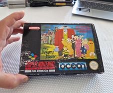 The Addams Family Pugsley s Scavenger Hunt Snes Super Nintendo Arcade Retro Games Original