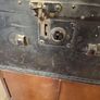Victorian leather-covered trunk Image 3